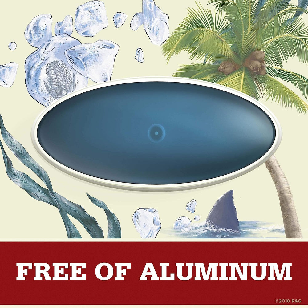 All-day protection without aluminum with Old Spice Deep Sea scent.