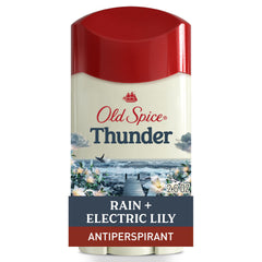 Old Spice Dry Feel antiperspirant stick front view with 24/7 protection