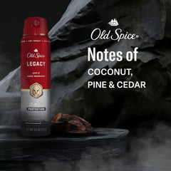 Old Spice easy application spray for quick, even coverage
