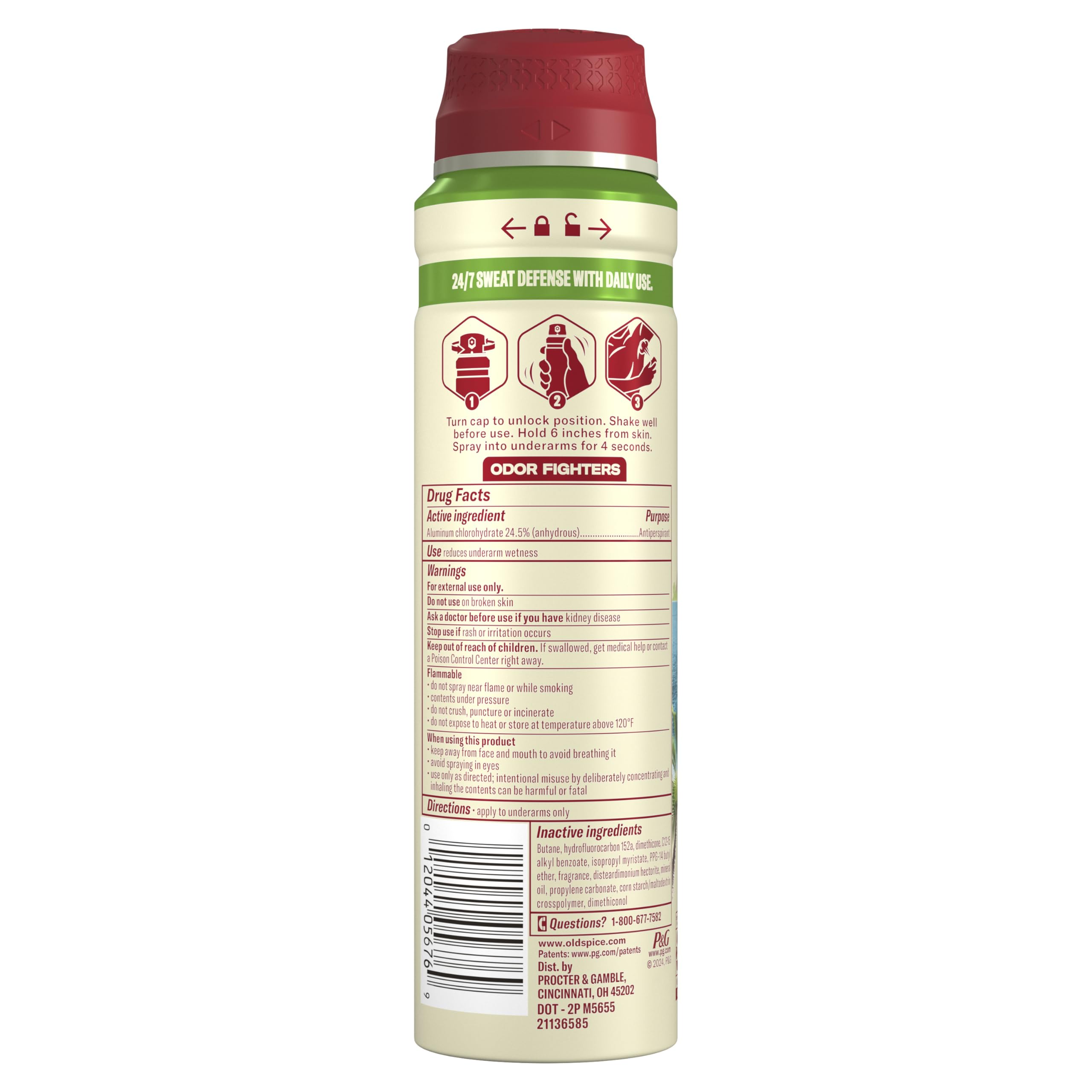 Gym bag-ready Fiji Dry Spray for stay-dry confidence during workouts.