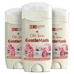 Old Spice GentleMan's aluminum-free deodorant 3-pack front view for daily freshness