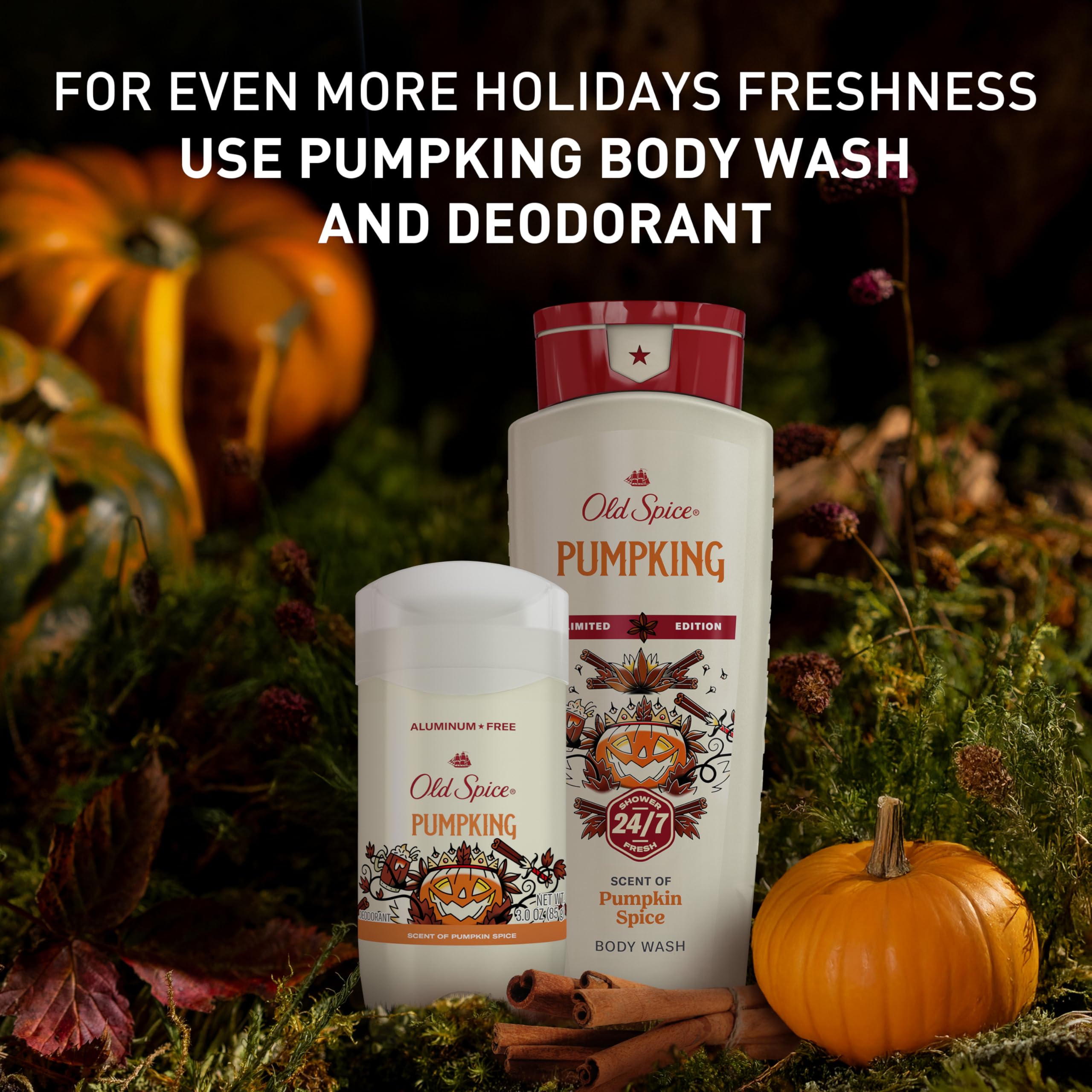 Old Spice Holidude Frosted Mint packaging signals refreshing winter feel.