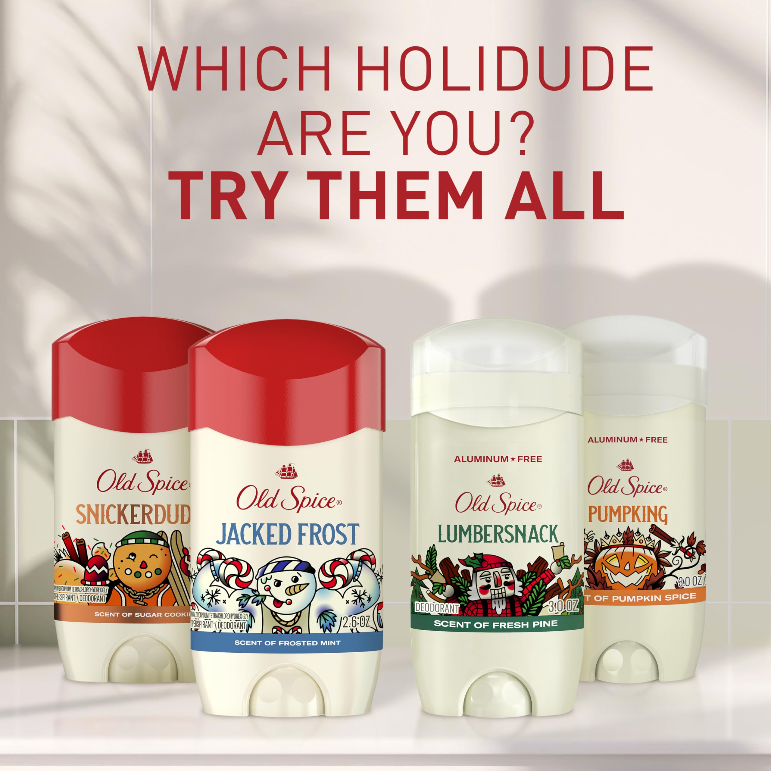 Old Spice Holidude Gift Set image suggesting perfect stocking stuffer.
