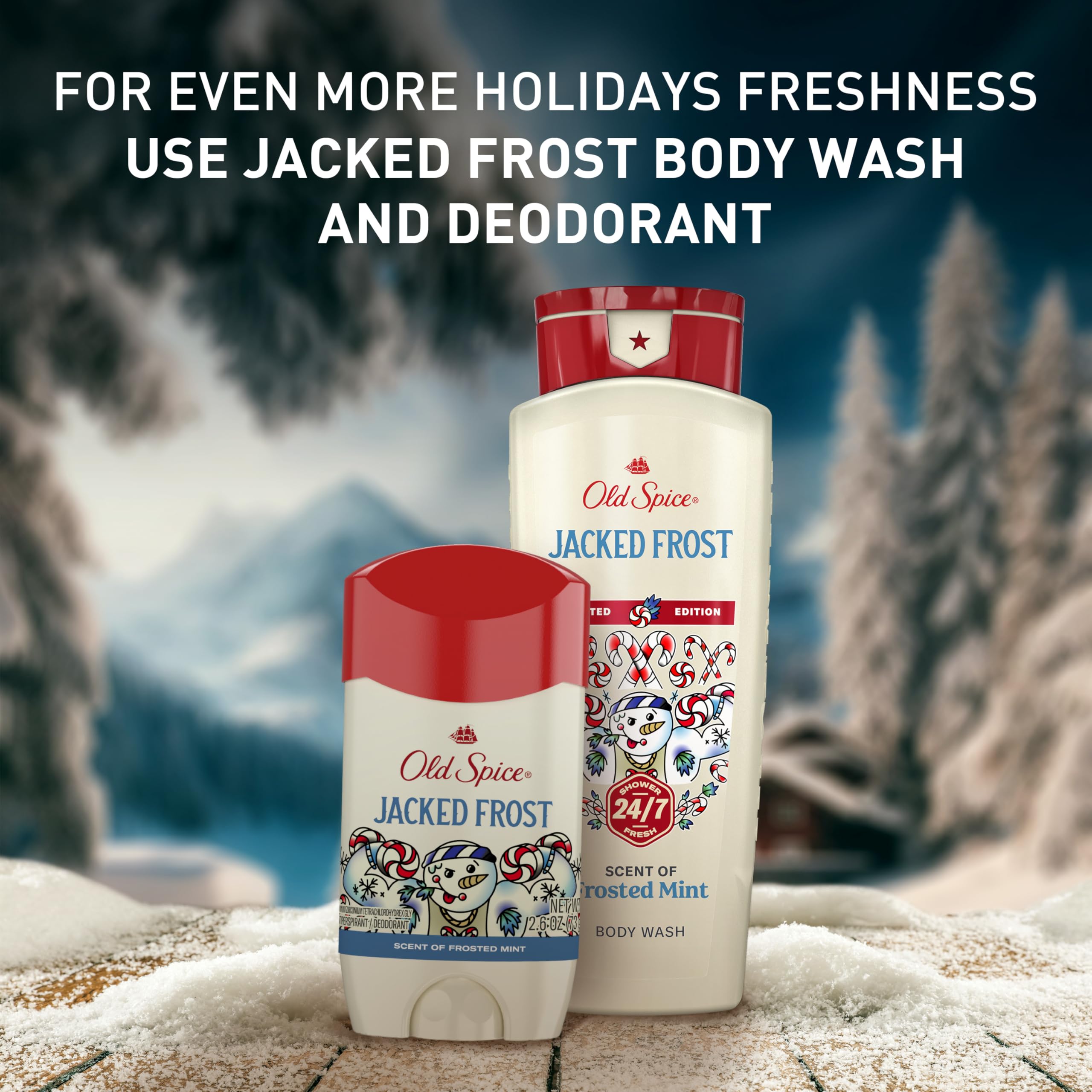 Old Spice Holidude holiday gift set layout for versatile gifting
