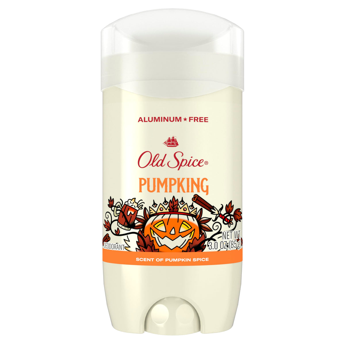 Old Spice Holidude PumpKing deodorant for long-lasting holiday freshness.