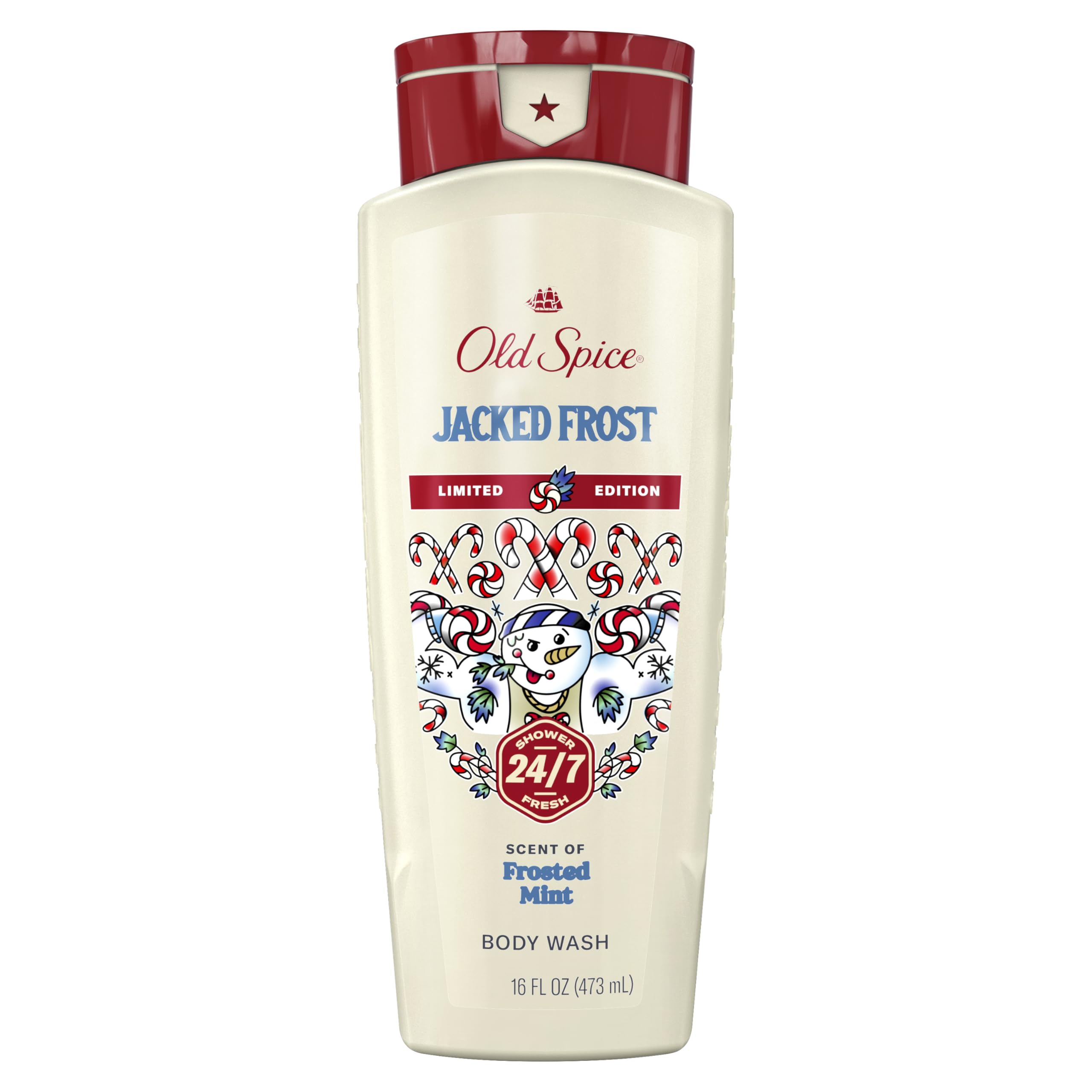 Old Spice Holidude PumpKing bottle showing warm spice scent for holiday freshness