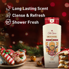 Old Spice Holidude Snickerdudel packaging ideal for a holiday display