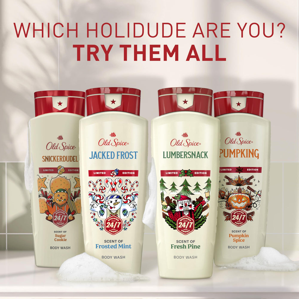 Old Spice Holidude stocking stuffer idea packaging in festive box