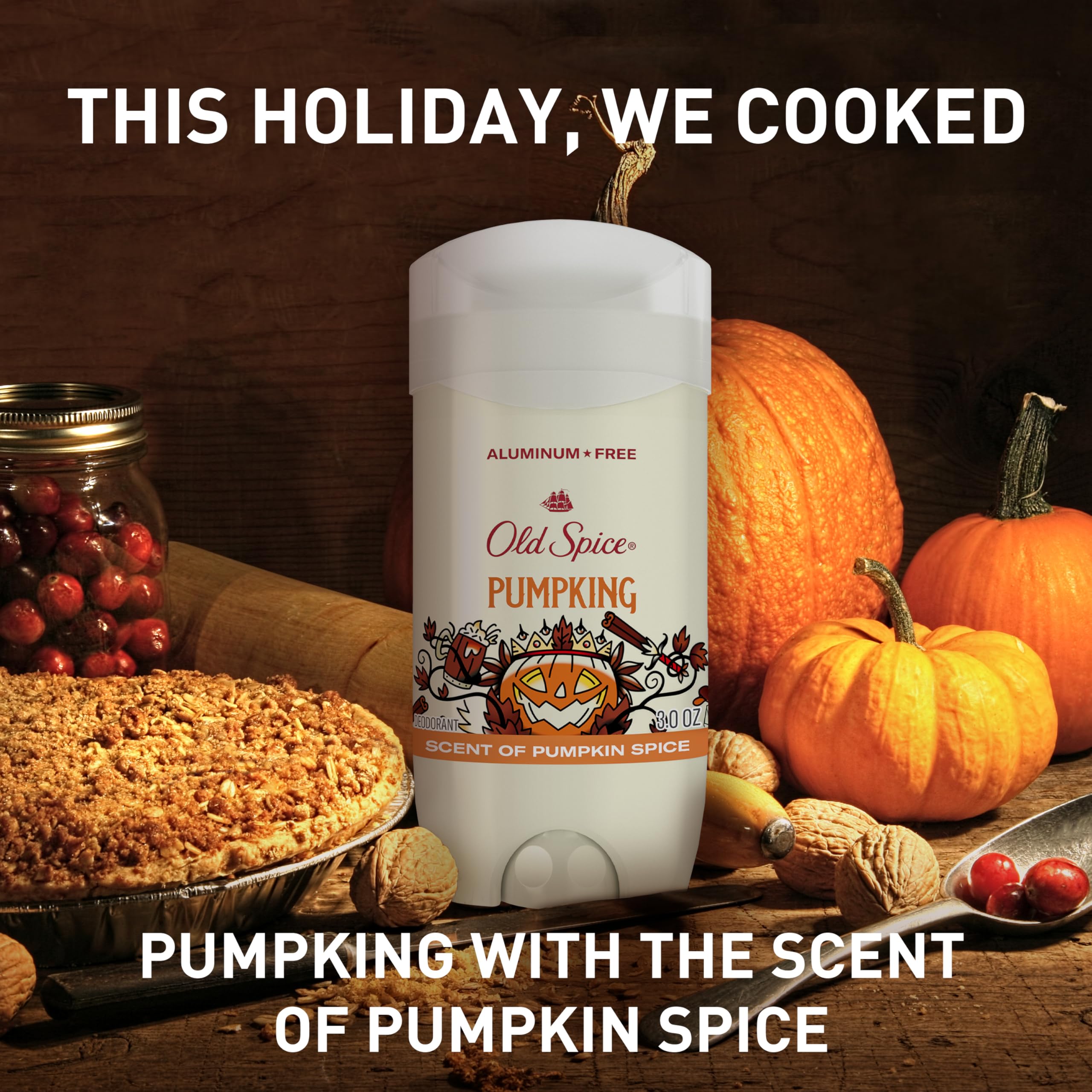 Old Spice Holidude Sugar Cookie packaging evokes warm holiday aroma.
