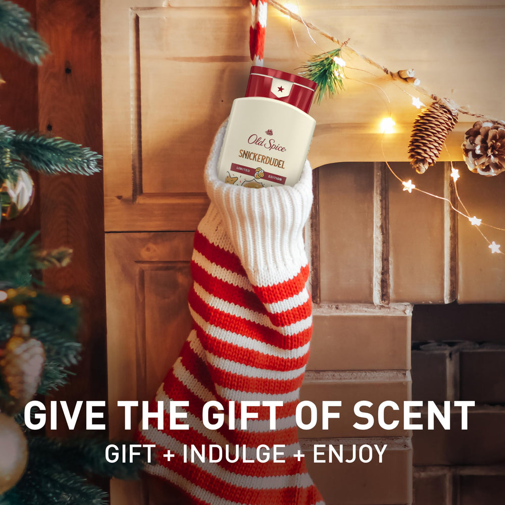 Old Spice Holidude Sugar Cookie packaging ready for gifting