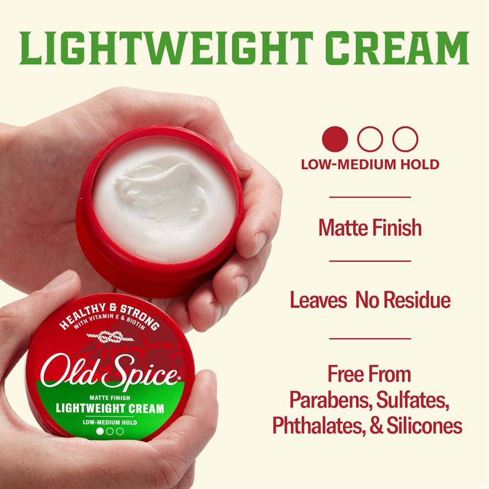 Old Spice Barbershop scent with coconut and tropical wood.