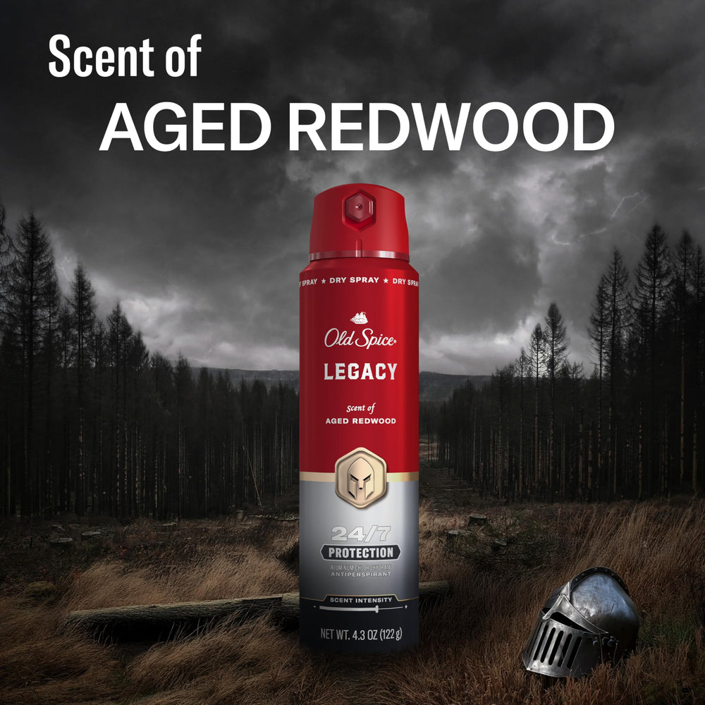 Old Spice long lasting freshness for daily confidence