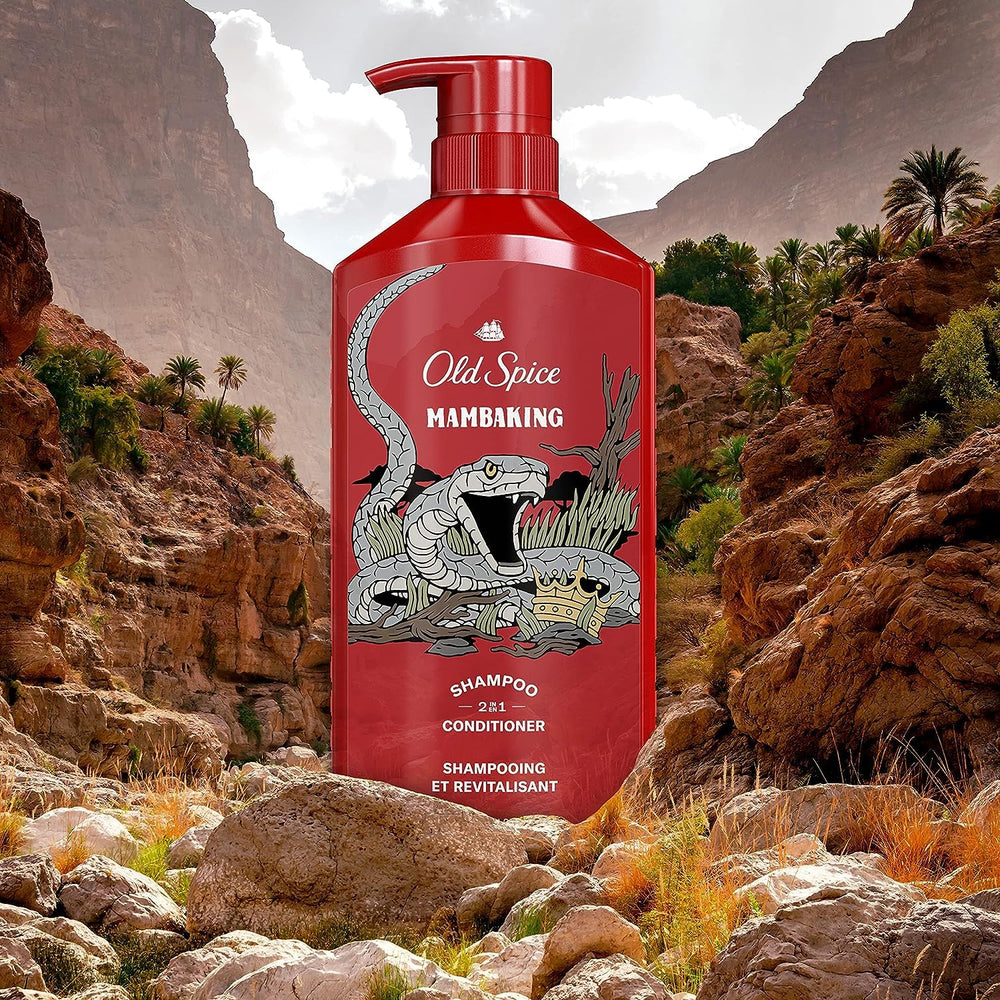 Old Spice MambaKing barbershop-inspired care for men on the go.