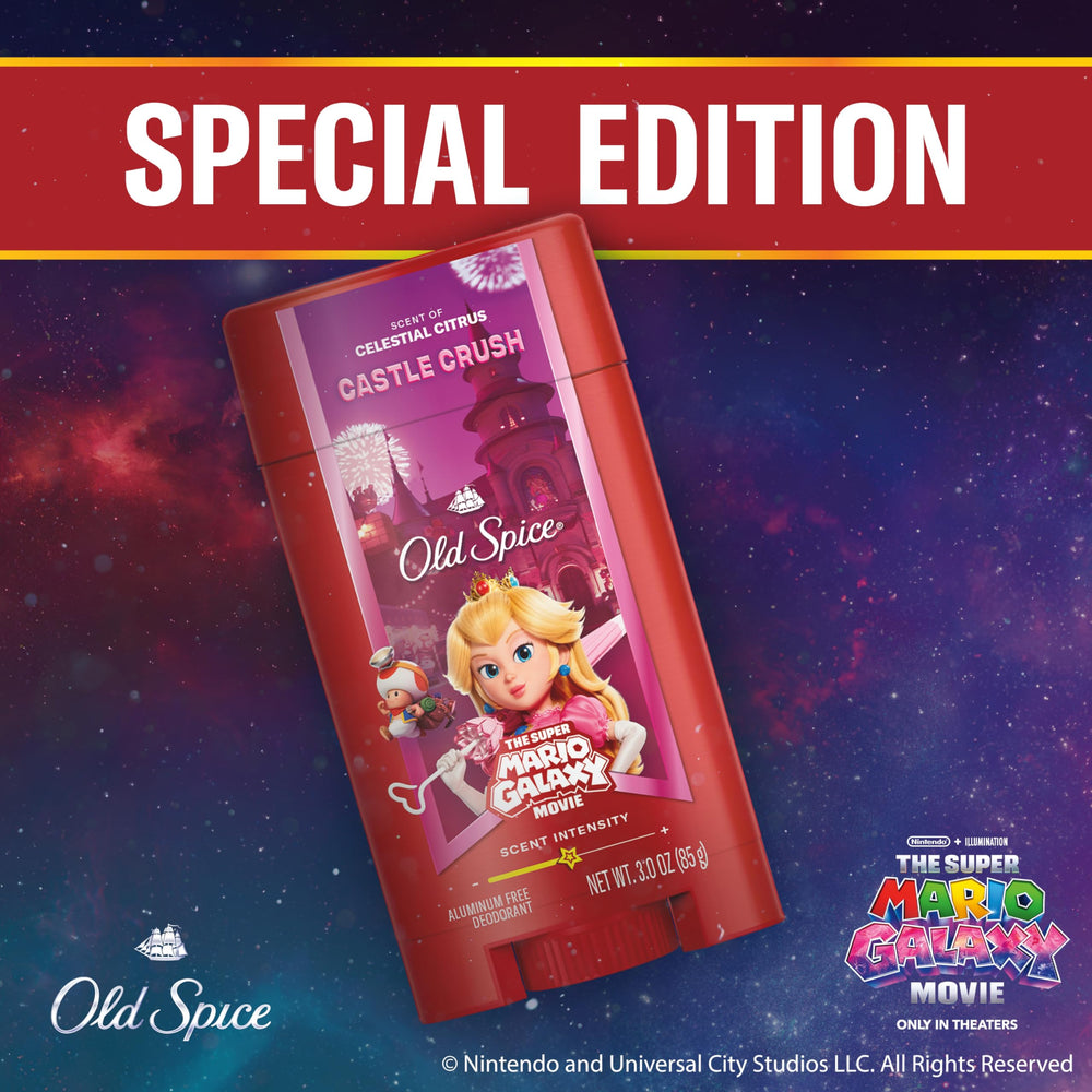 Box graphics highlight The Super Mario Galaxy collaboration for fans.