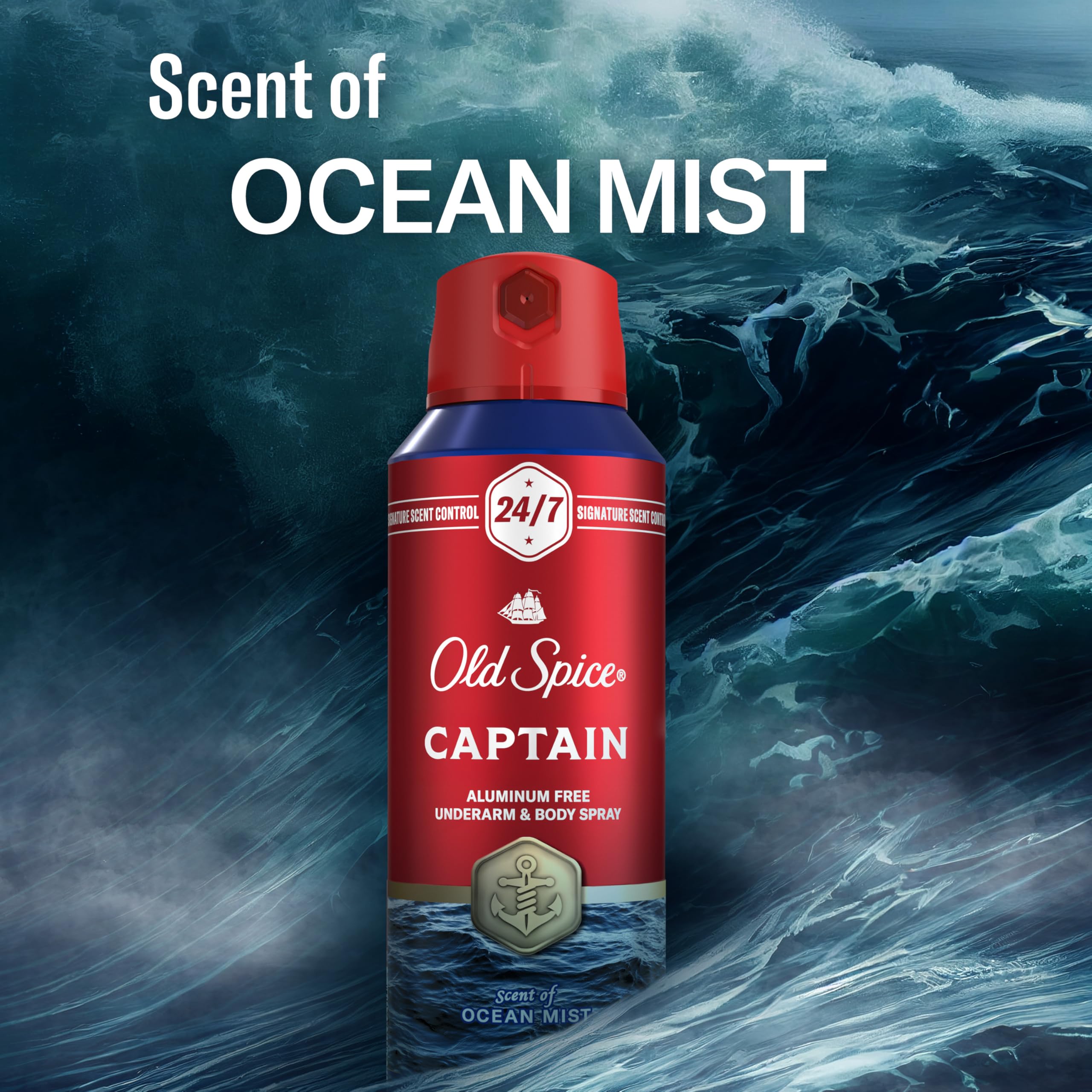 Old Spice Odor protection footage reflects a confident active lifestyle.