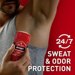 Old Spice Pack of 3 3.4 oz provides daily protection.