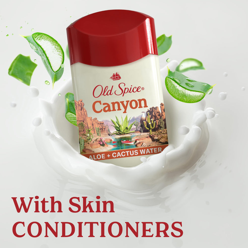 Old Spice Pack of 3 box showcases value and extended freshness for home use.