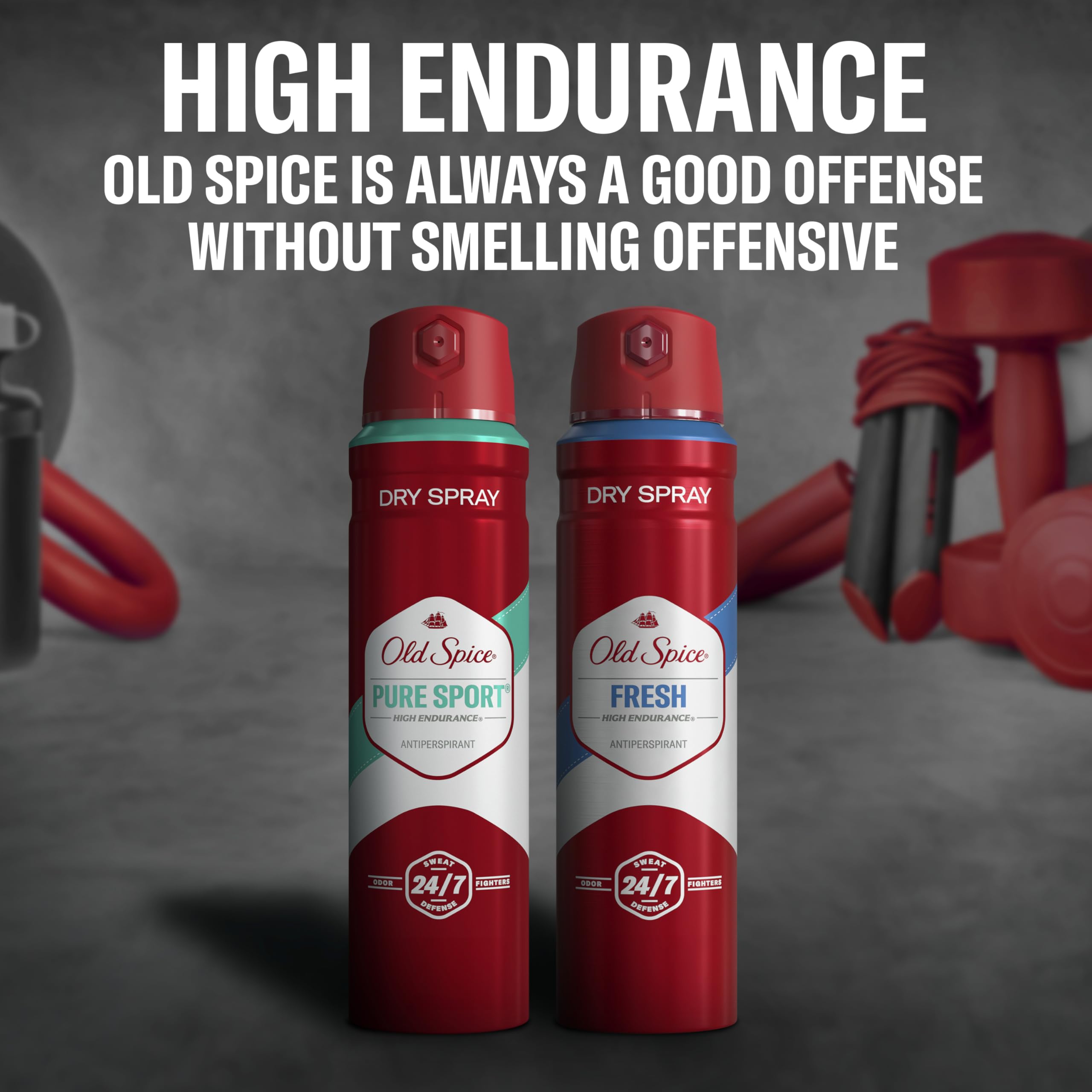 Old Spice Pure Sport morning routine concept for daily use.