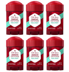 Old Spice Pure Sport soft solid anti-perspirant bottle front for daily protection.