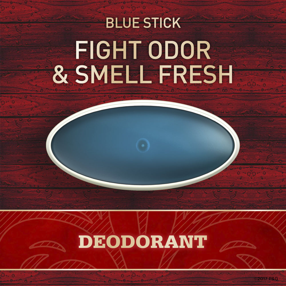 Old Spice Red Zone Swagger countertop display shows confident grooming setup.