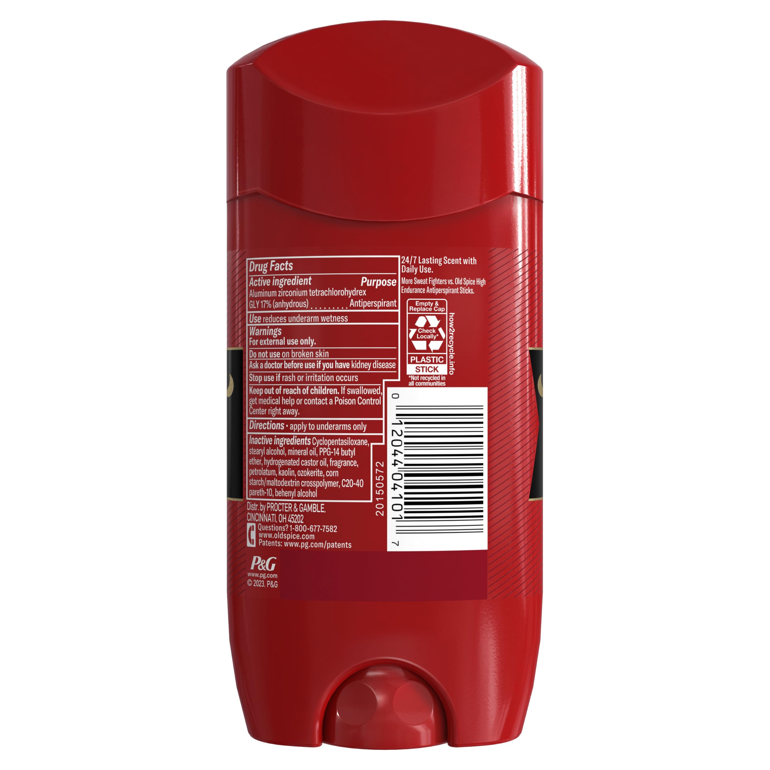 Old Spice sport-day visual shows confidence and odor protection.