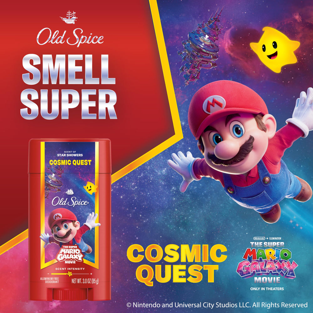Old Spice Star Showers scent profile close-up for daily use.