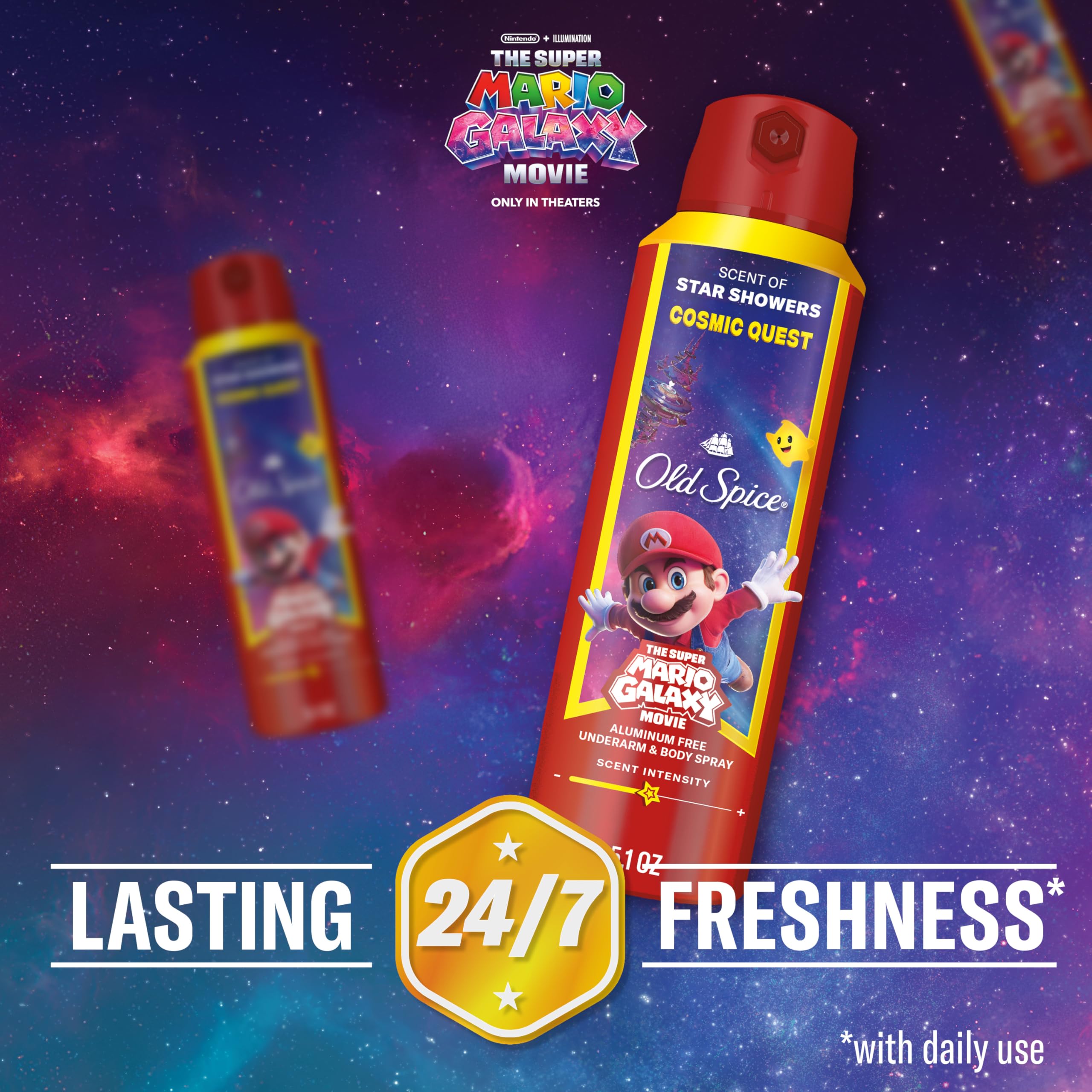 Collectible edition outer box featuring Mario and galaxy imagery.
