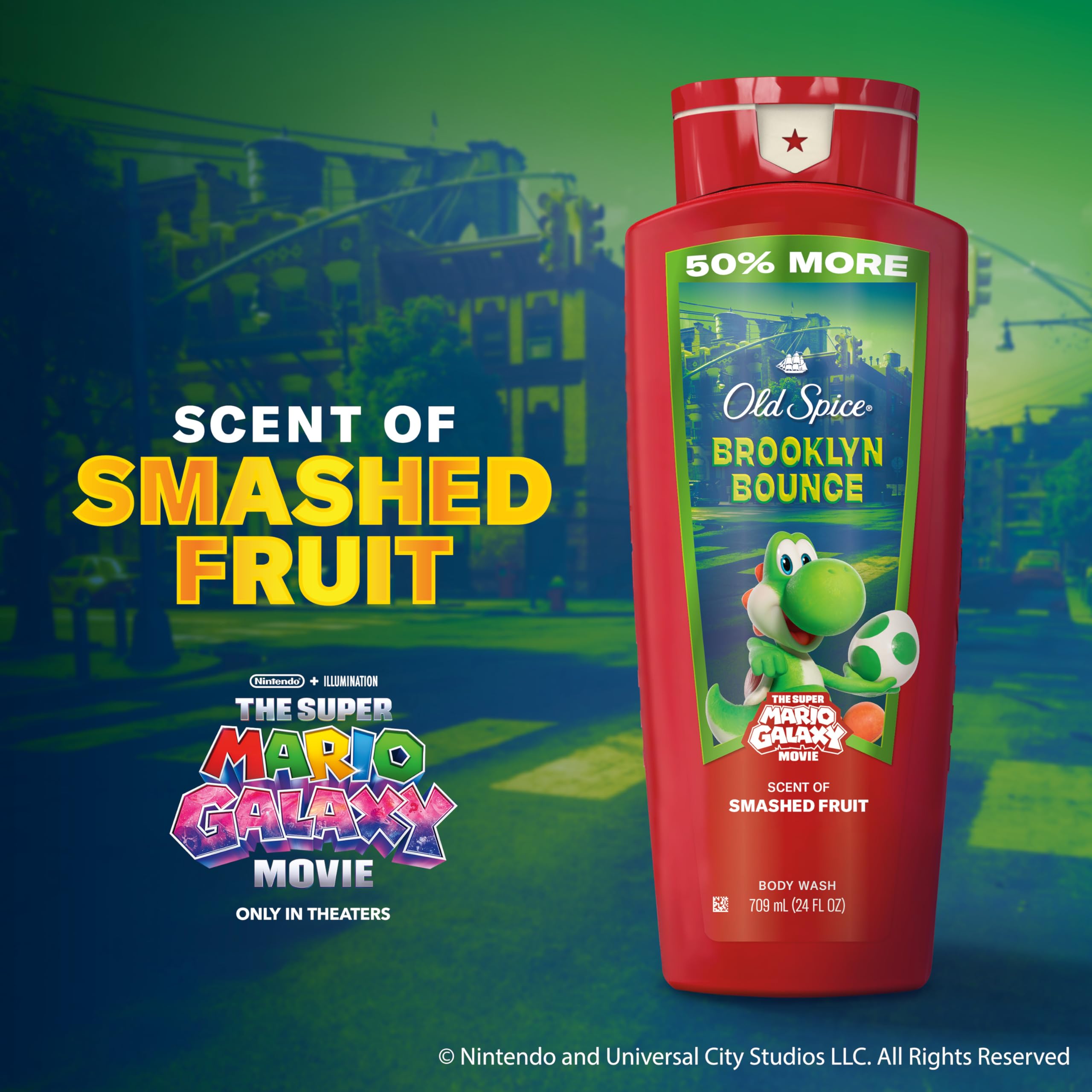 Old Spice Super Mario Galaxy Edition packaging signals a collectible, limited collaboration.