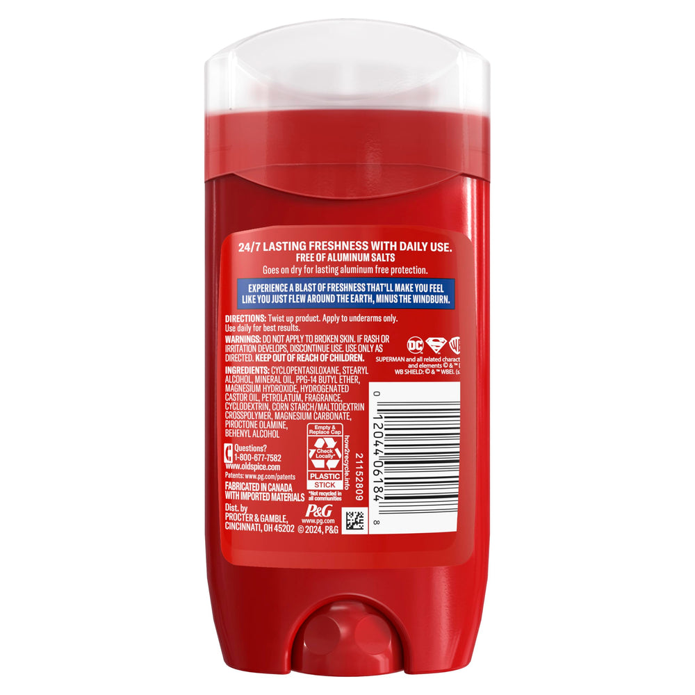 Pair with Old Spice body wash and spray for complete routine.