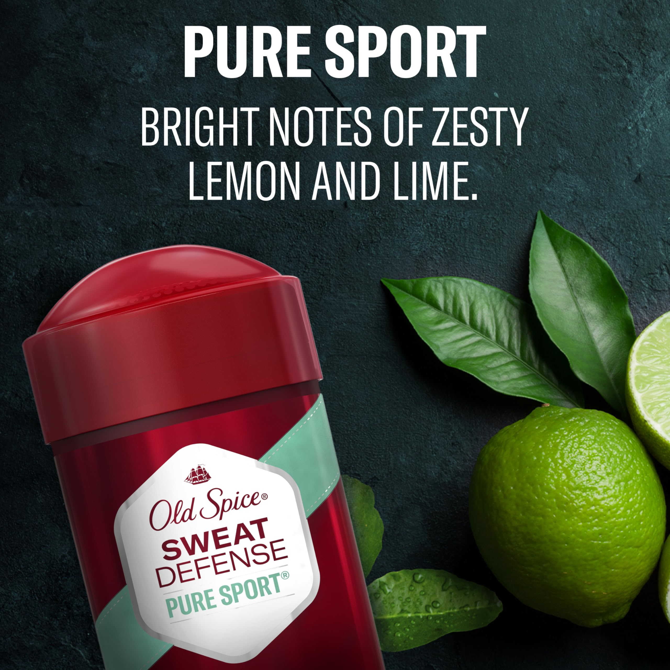 Old Spice Sweat Defense Soft Solid anti-odor technology emphasis on odor defense