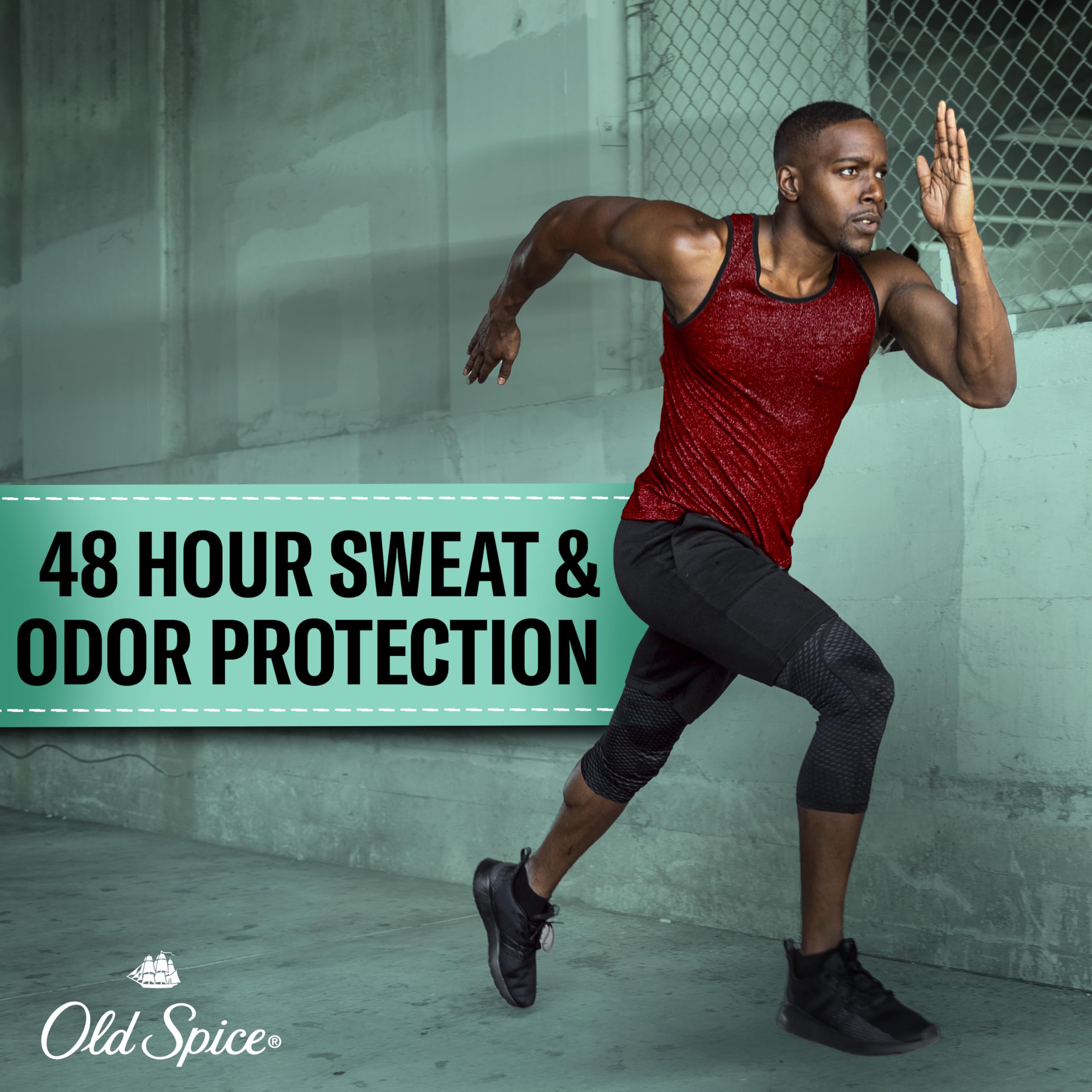 Old Spice Sweat Defense Soft Solid glide-on application for smooth wear