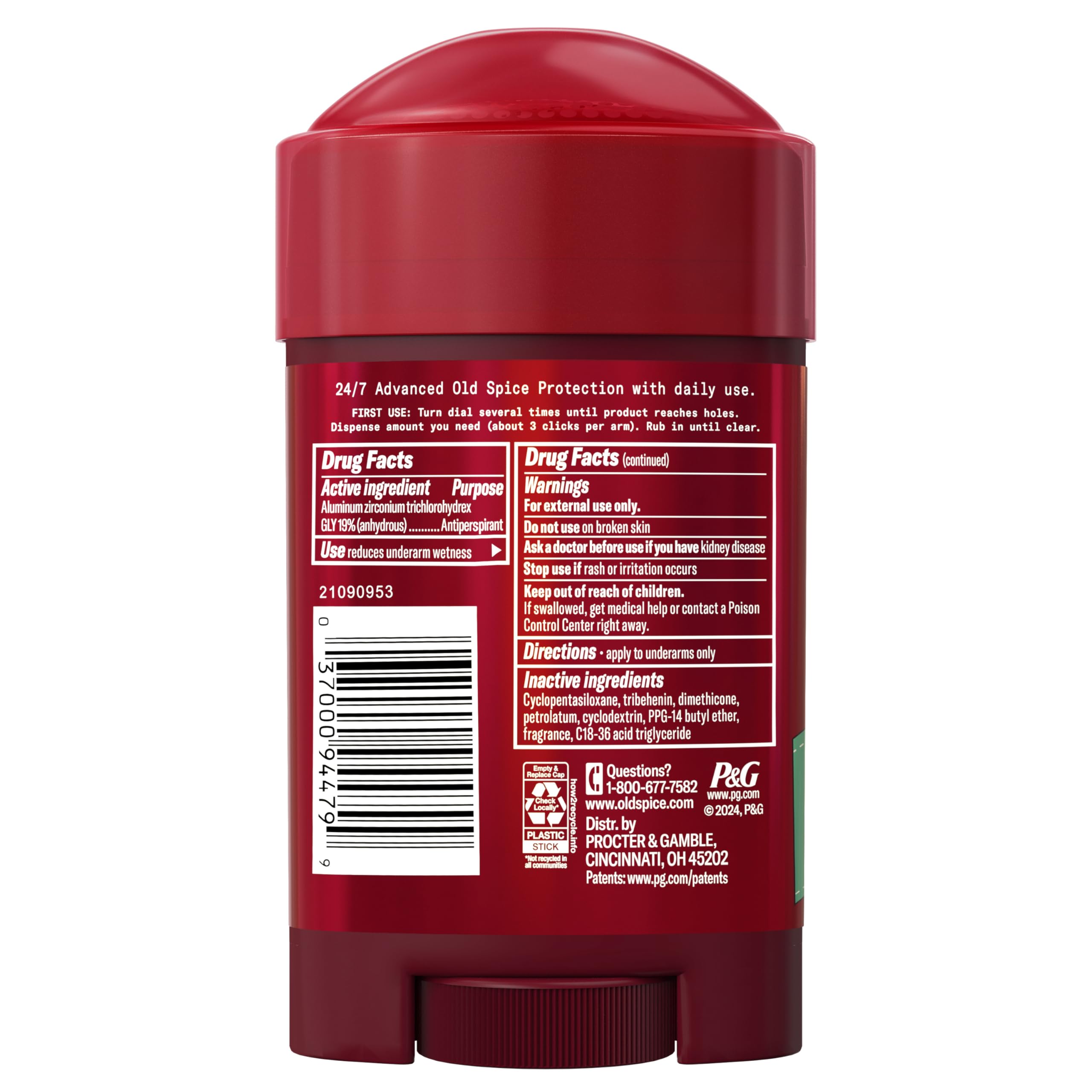 Old Spice Sweat Defense Soft Solid men's grooming essential for daily protection