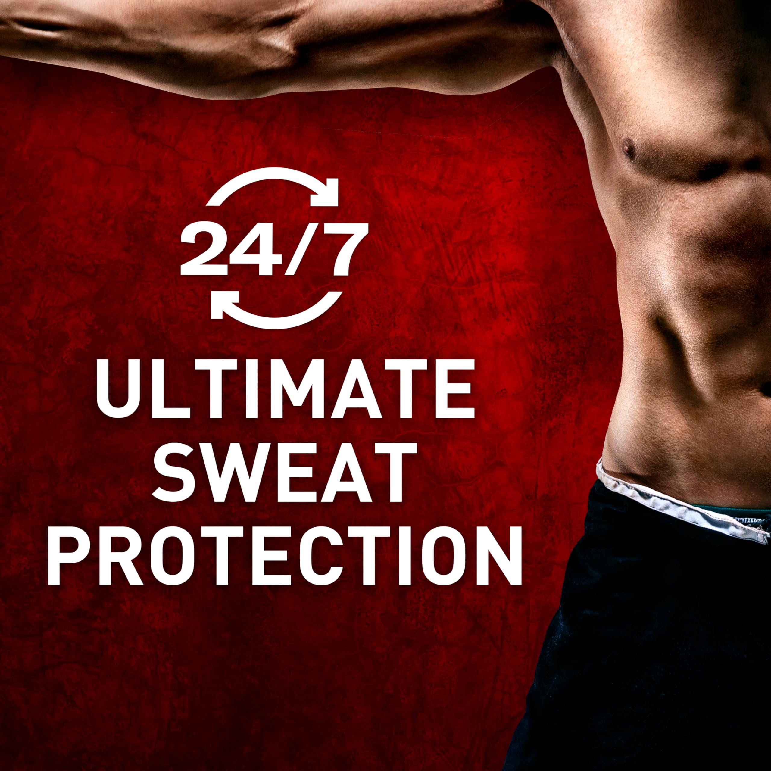 Old Spice Sweat Defense texture close-up demonstrates smooth glide.