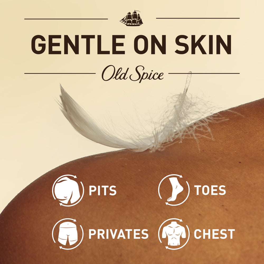 Smooth glide demonstrated by the Fiji deodorant stick.