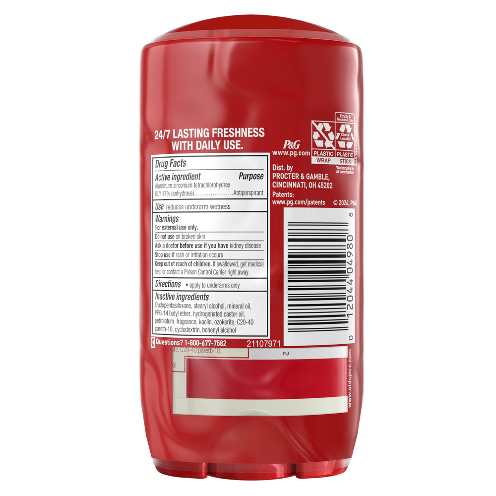 Old Spice Dry Feel underarm application demonstration for daily use.