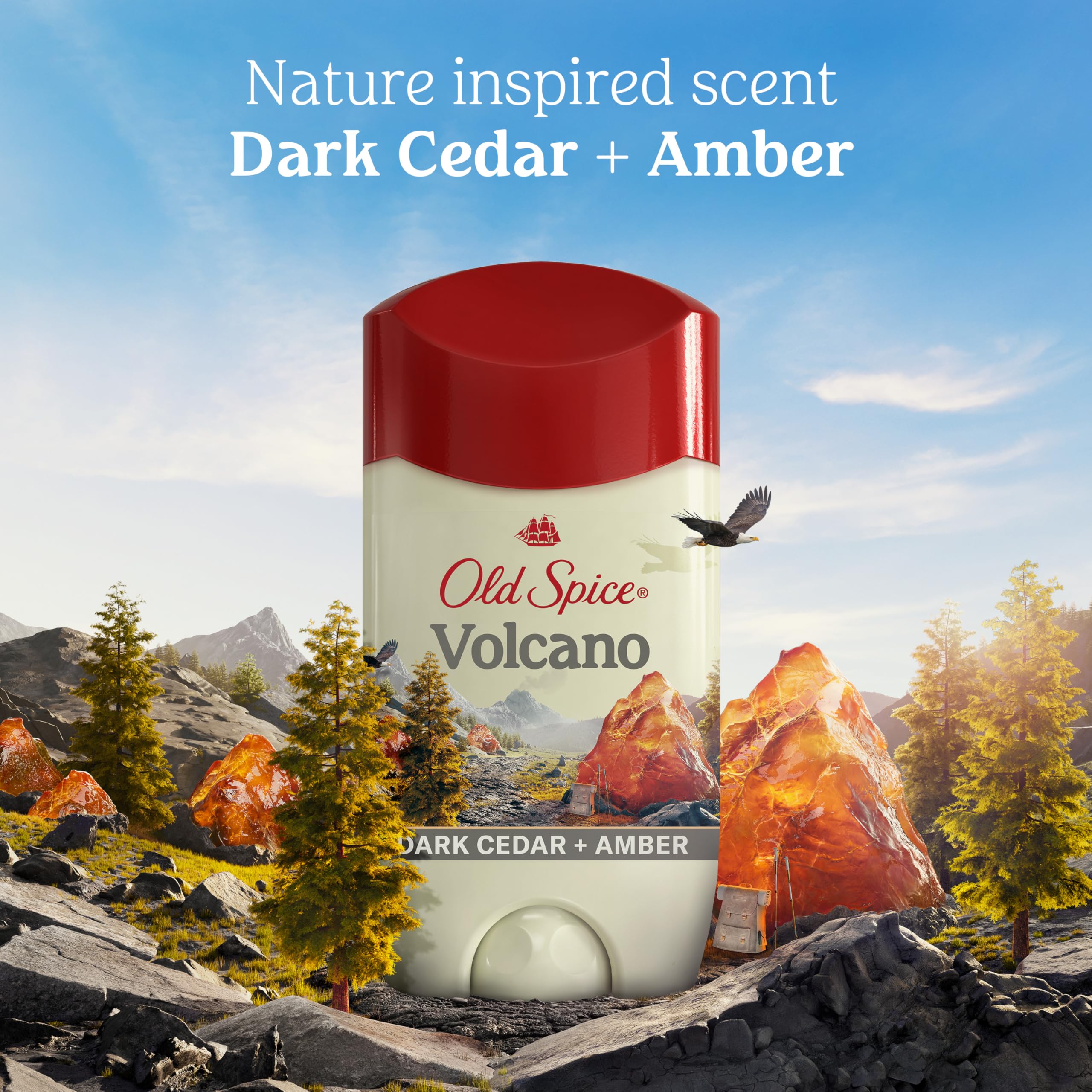 Deodorant application swipe demonstrating smooth coverage