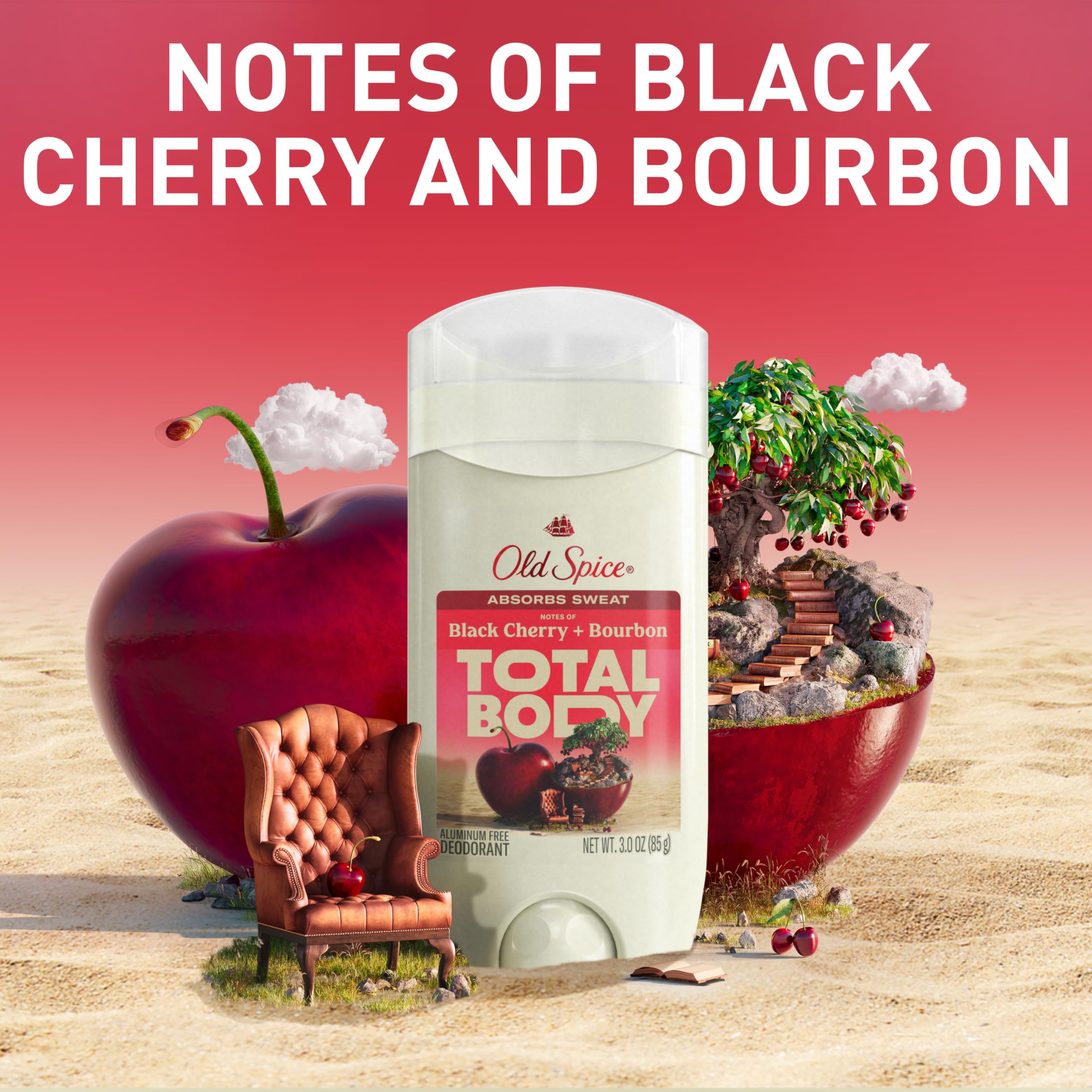 Old Spice Whole Body Deodorant Stick dermatologist-tested for skin-friendly use.