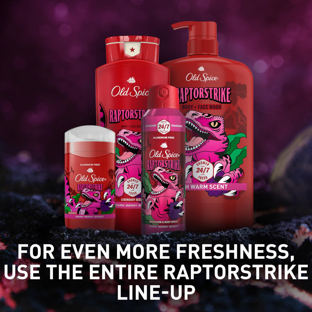 Old Spice Wild Collection vibe for RaptorStrike scent profile.