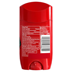 Old Spice Wolfthorn stick application close-up shows smooth, invisible coverage.