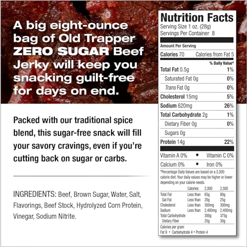 Natural wood smoke on beef jerky slices for rich flavor without added sugar