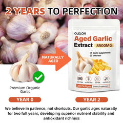 OLELON odorless softgels close-up emphasizing gentle formula