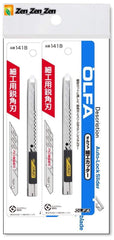 OLFA 141B auto-lock blade actuator keeps blades secure during use.