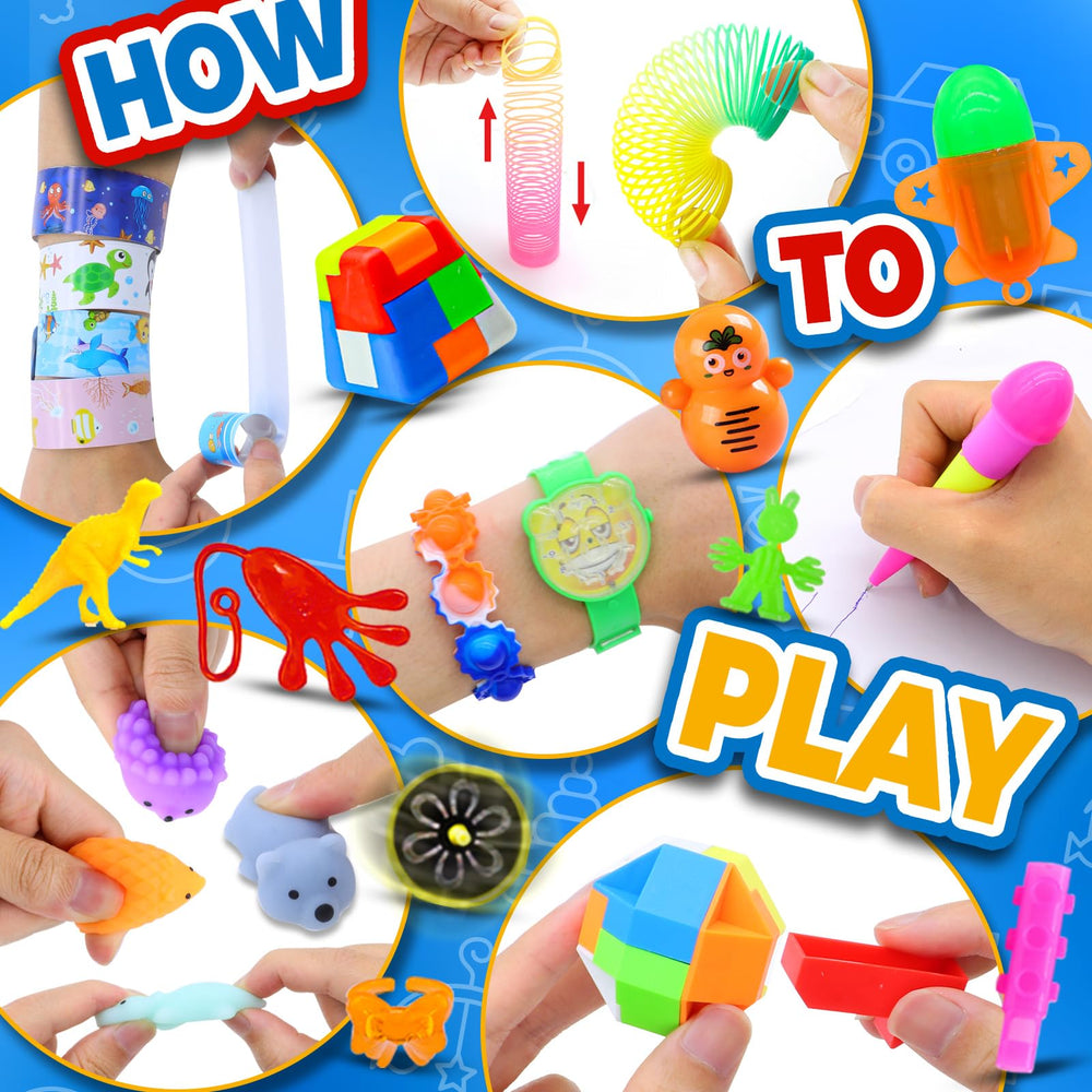 Olganicor goodie bag stuffer supplies for classroom prizes and event favors.