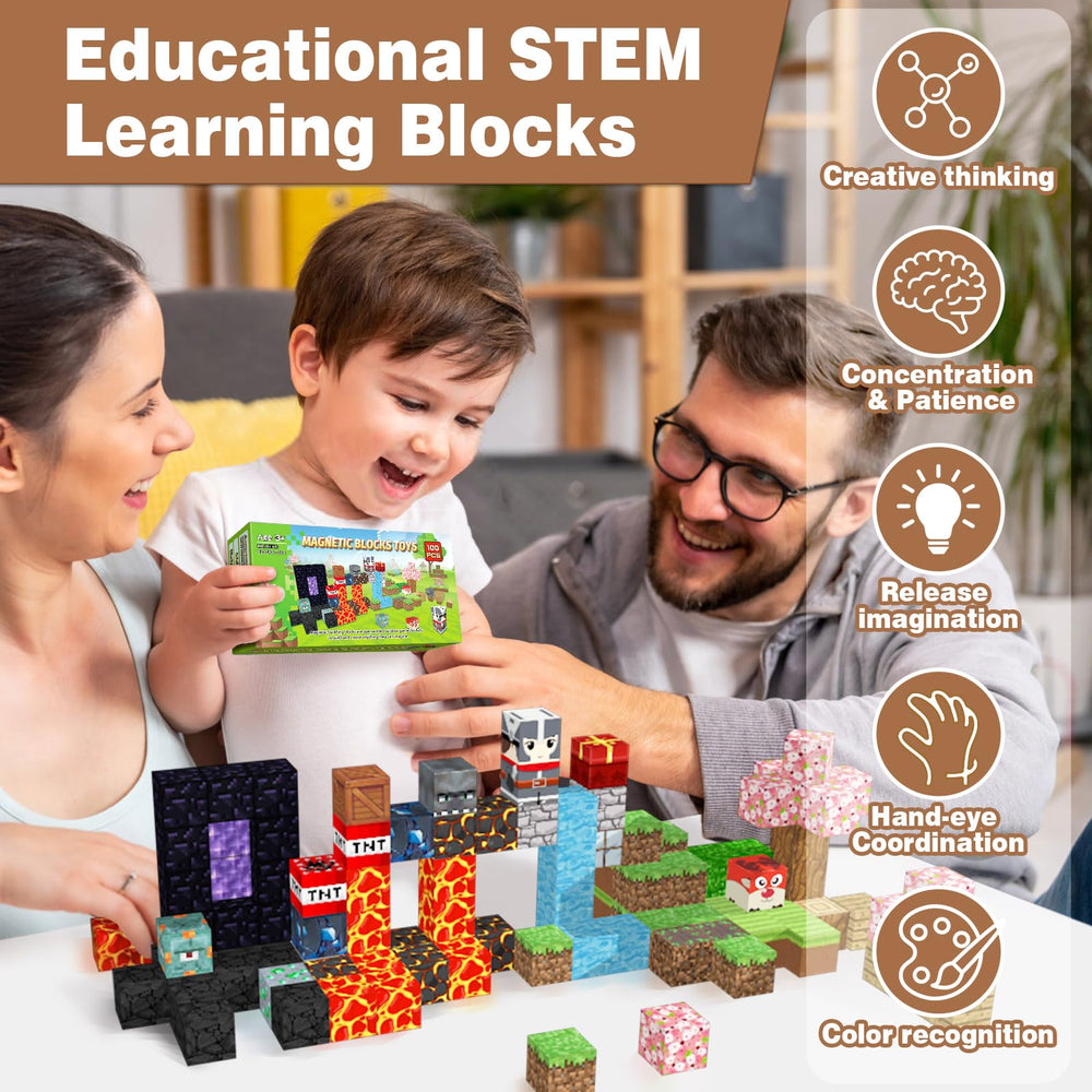 OLIA DESIGN magnetic blocks gift-ready packaging for birthdays