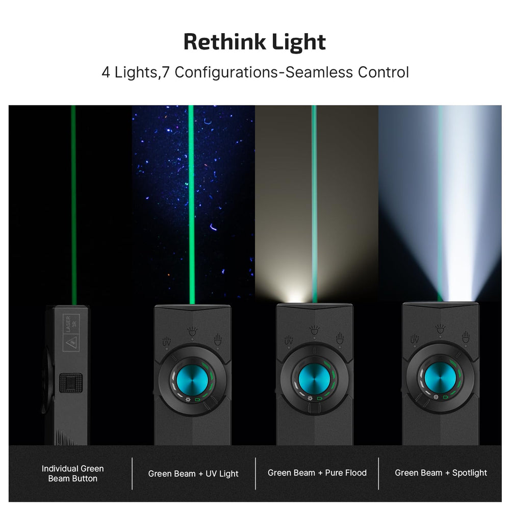 OLIGHT ArkPro 800lm spotlight with 205m reach for distant lighting.