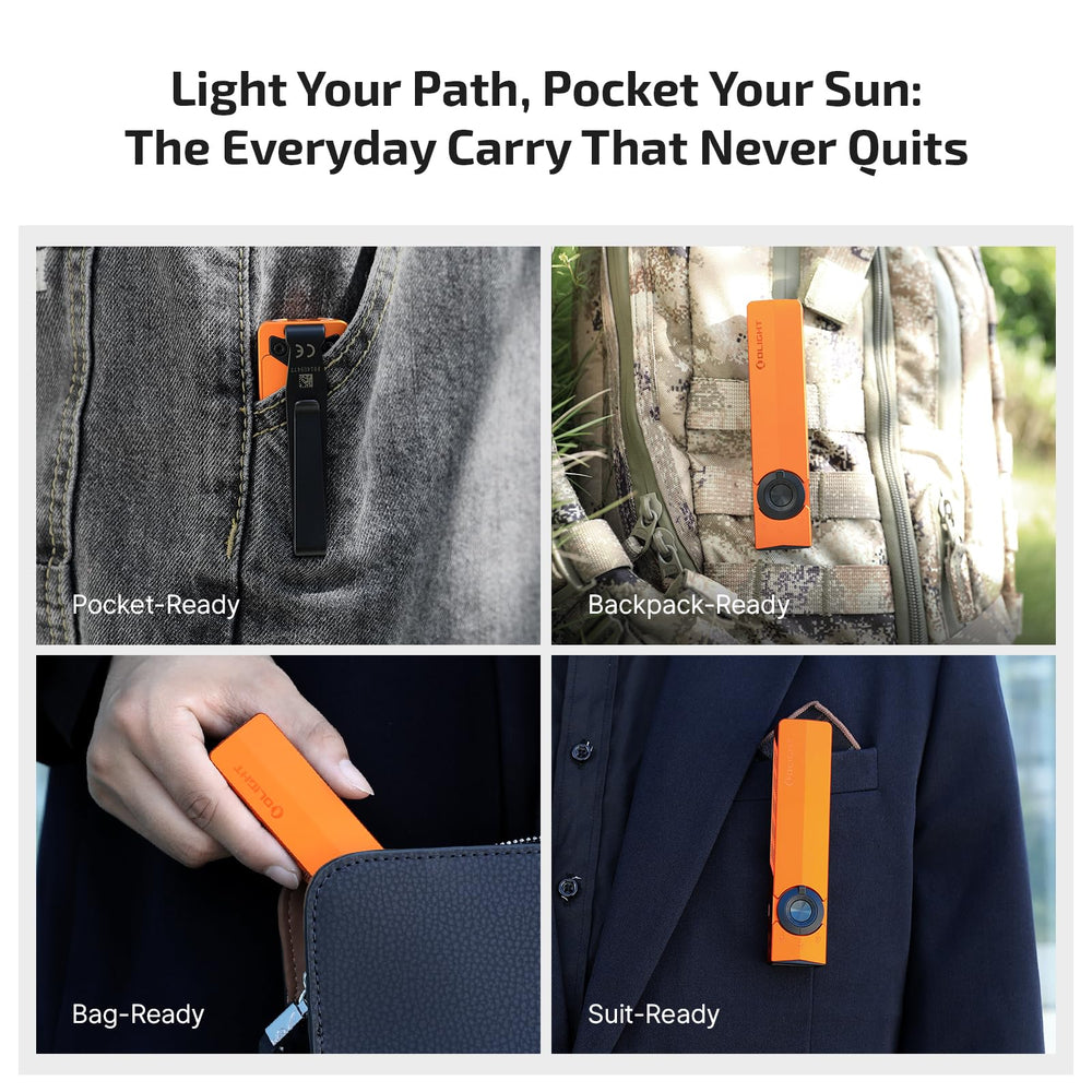 OLIGHT ArkPro magnetic base attachment for metal surfaces
