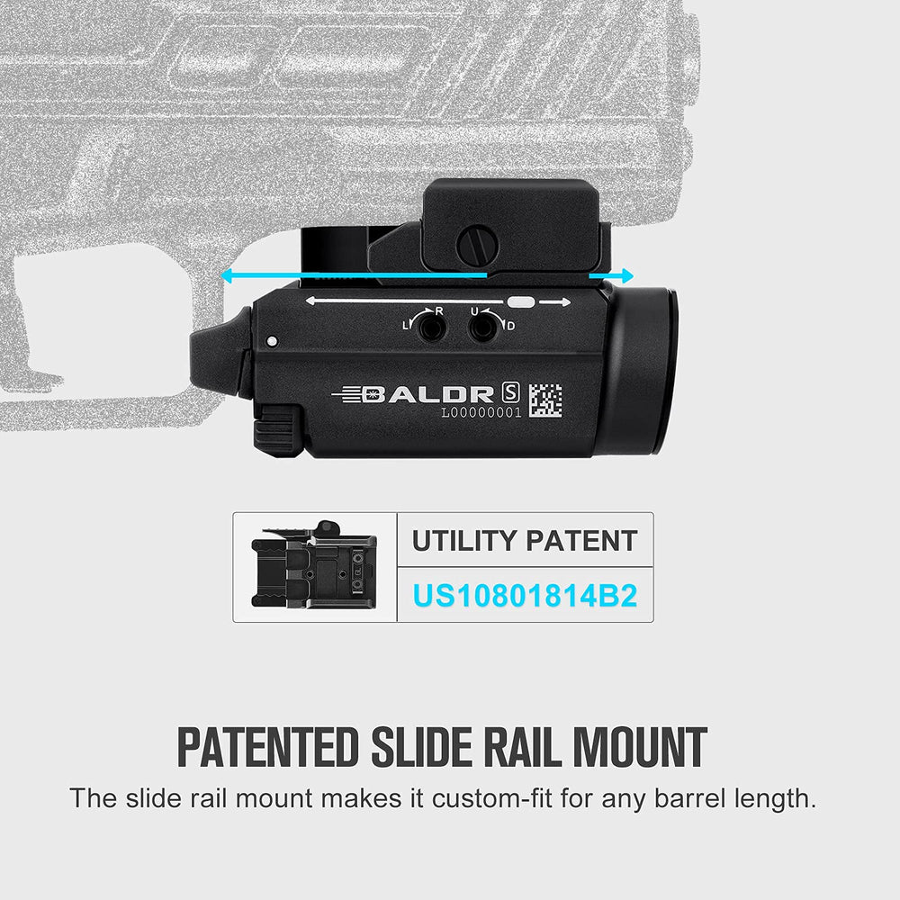 OLIGHT Baldr S indoor low mode provides subtle lighting.