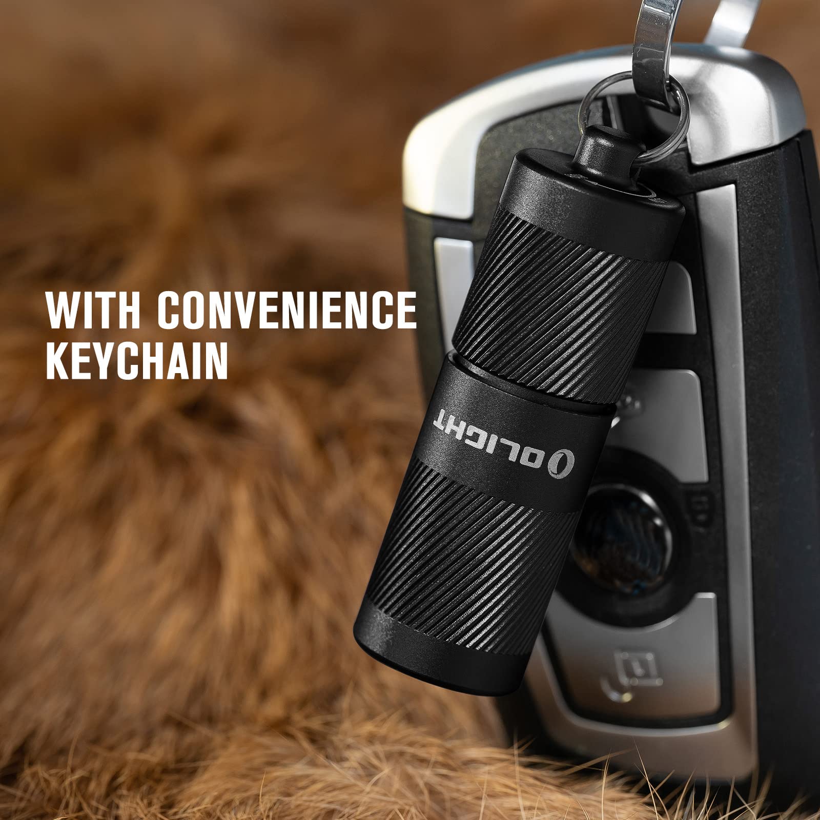 OLIGHT I1R 2 Pro EOS USB-C charging port enables quick recharges.