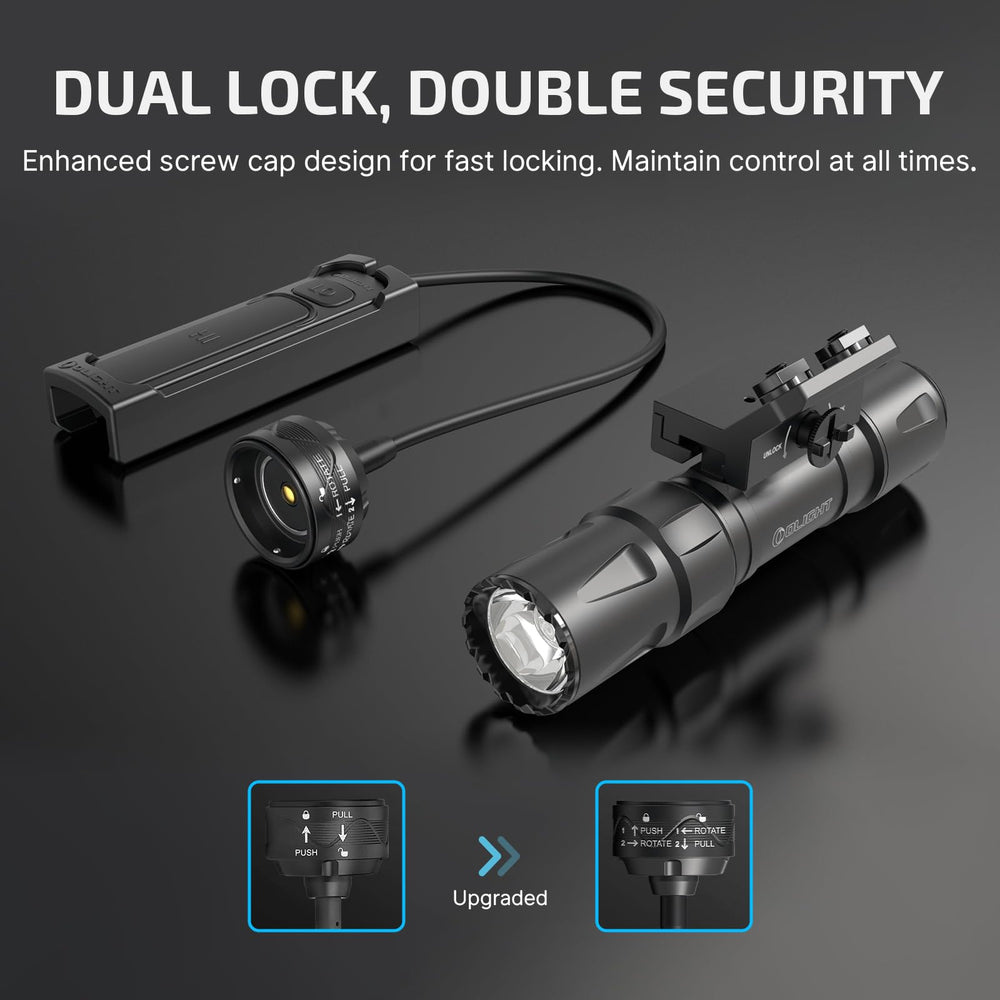 OLIGHT Odin S rechargeable battery included for immediate use