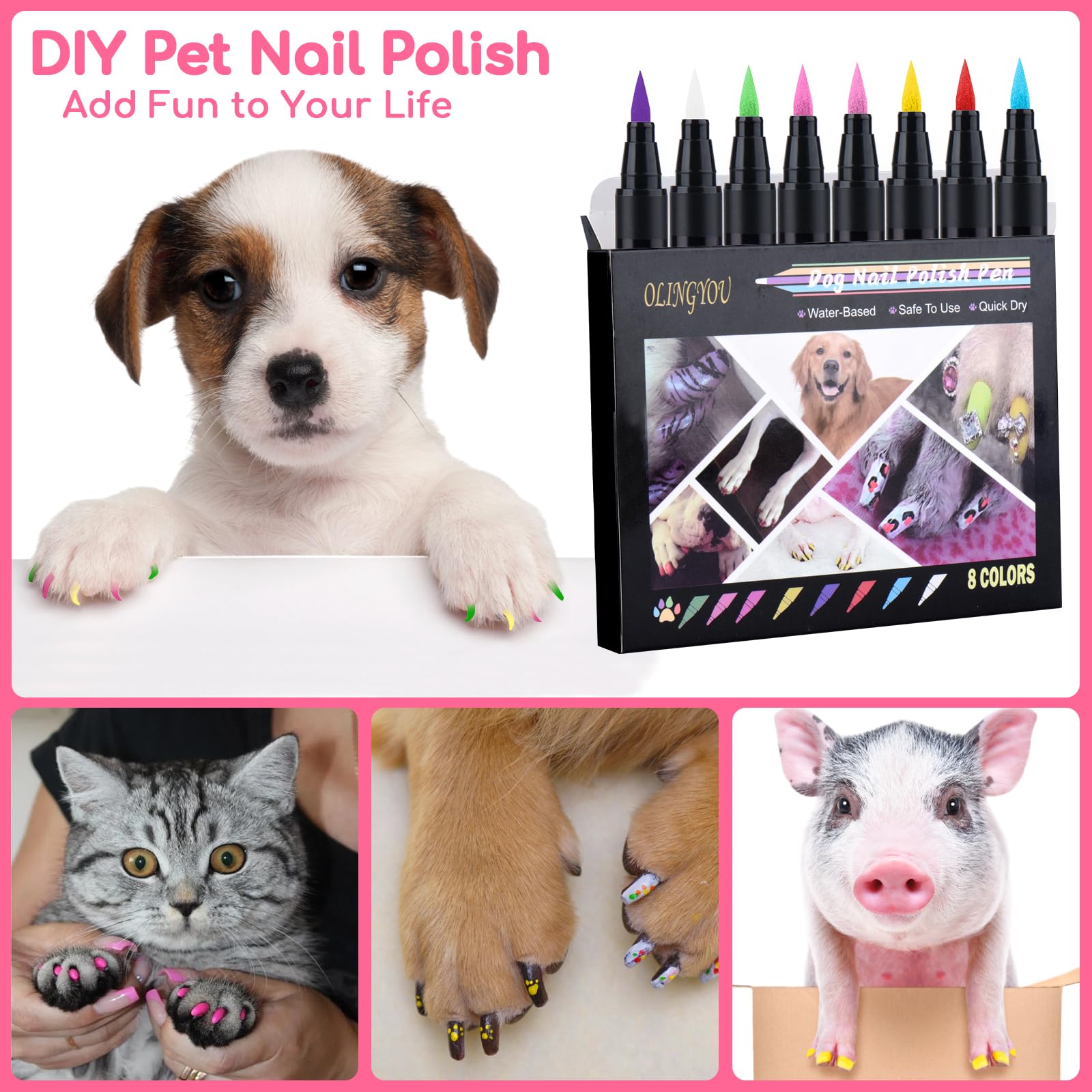OLINGYOU odorless polish ideal for sensitive noses